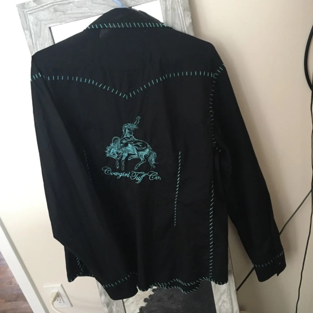 Cowgirl Tuff button down